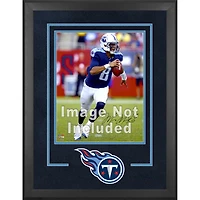 Cadre photo vertical Deluxe 16'' x 20'' des Tennessee Titans avec logo de l'équipe