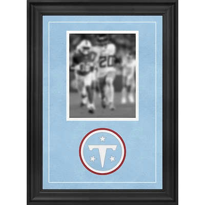 Cadre photo vertical de luxe 8" x 10" des Tennessee Titans avec logo de l'équipe