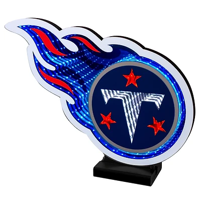 Lumière LED Infinity avec logo des Titans du Tennessee