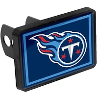 Tennessee Titans Logo 1.25" x 2" Universal Plastic Hitch Cover