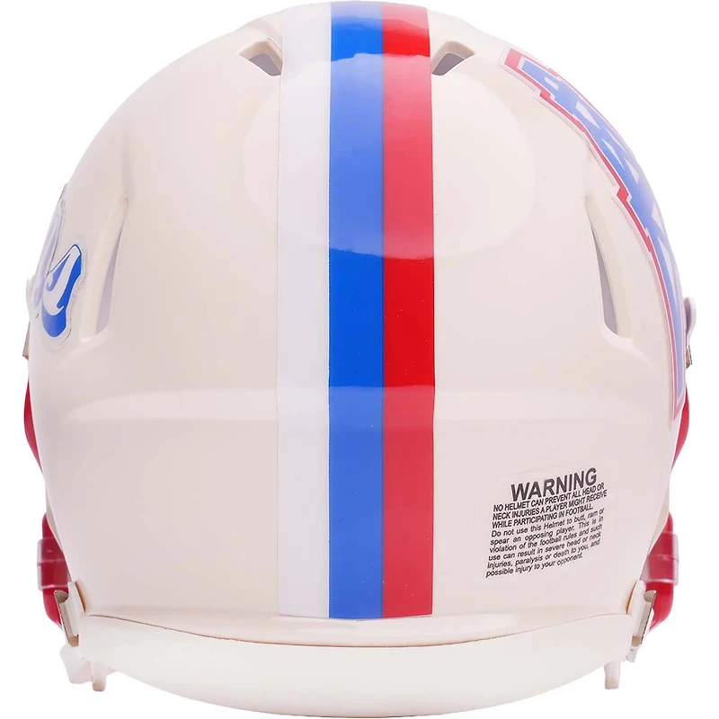 Casque miniature de vitesse de la collection rétro Riddell des Titans du Tennessee