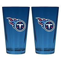 The Memory Company Tennessee Titans Two-Pack 16oz. Ombre Pint Glass Set