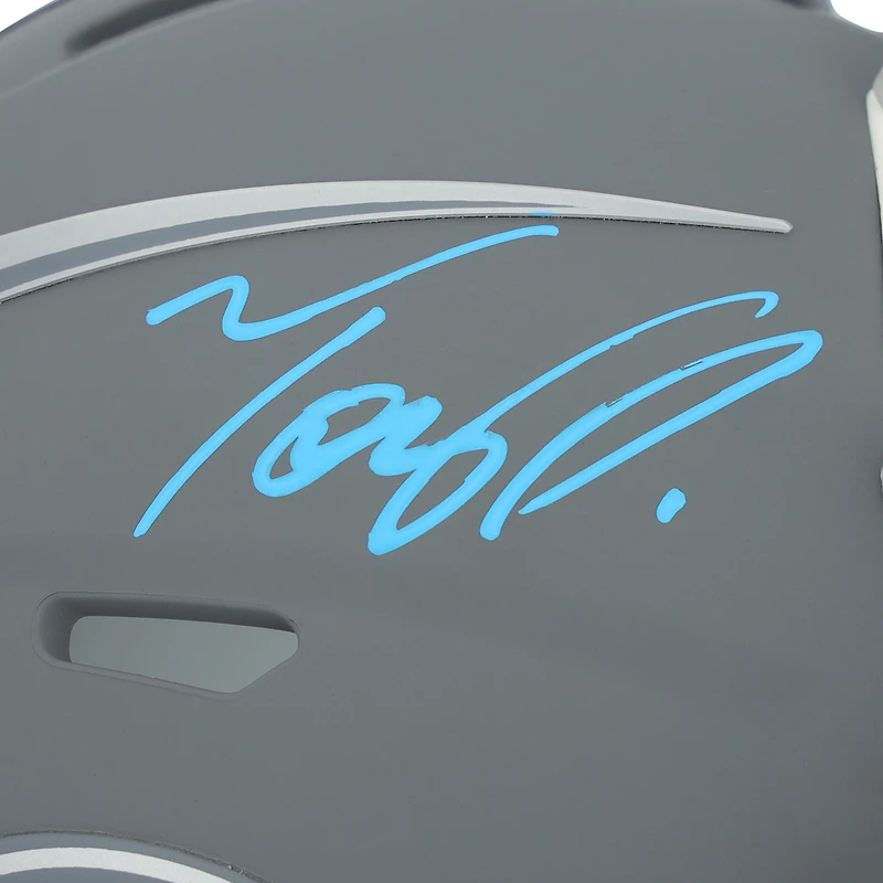 Casque Riddell Slate Speed ​​Mini autographié par Tony Pollard, Tennessee Titans