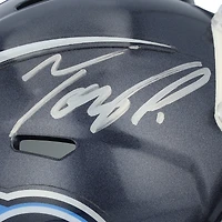 Casque Riddell Speed ​​Mini autographié par Tony Pollard, Tennessee Titans
