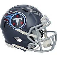 Casque Riddell Speed ​​Mini autographié par Tony Pollard, Tennessee Titans