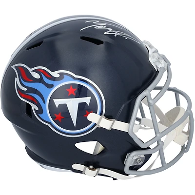 Réplique du casque Riddell Speed autographié par Tony Pollard, Tennessee Titans