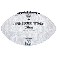 Ballon de football Wilson 2024 autographié par Tony Pollard, Tennessee Titans