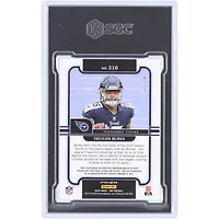 Treylon Burks Tennessee Titans Autographed 2022 Panini One Gold Vinyl Precision Rookie NFL Shield Relic #310 #1/1 SGC Authenticated 9.5 Card