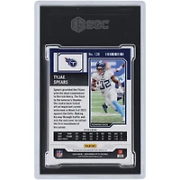 Carte de recrue authentifiée 8,5 Panini Contenders Optic Silver Prizm #138 SGC autographiée par Tyjae Spears Tennessee Titans 2023