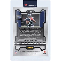 Tyjae Spears Tennessee Titans Autographed 2023 Panini Prizm Silver #396 Rookie Card