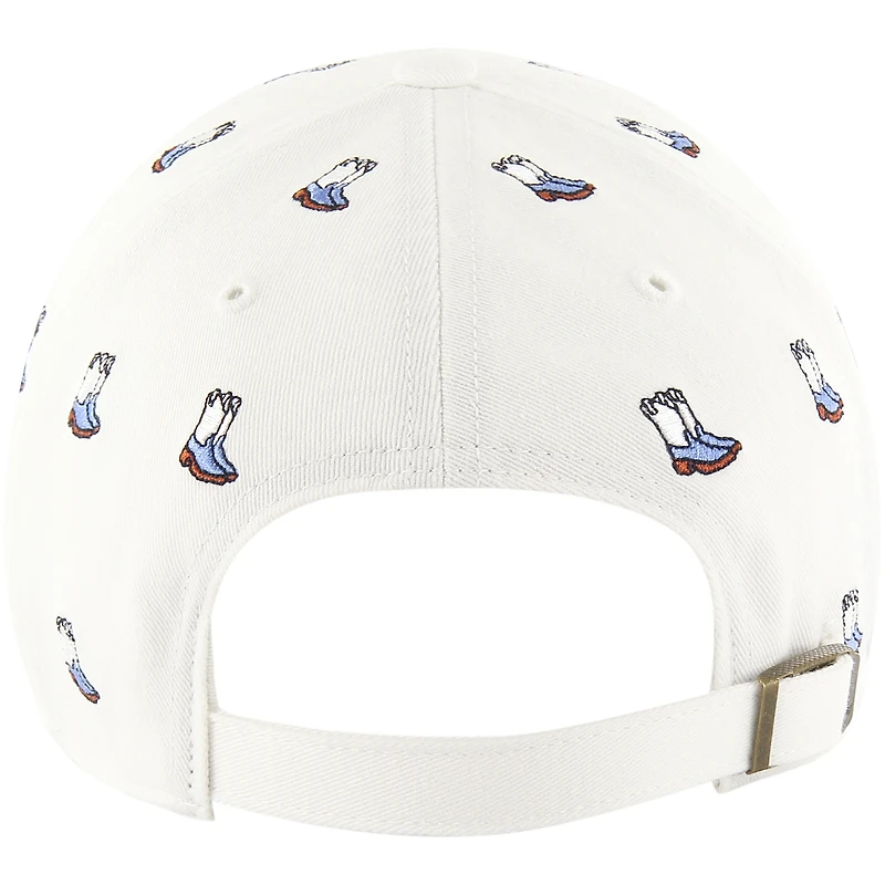 Unisex '47 White Tennessee Titans Confetti Clean Up Adjustable Hat