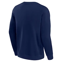 Unisex Fanatics  Navy Tennessee Titans Elements Unlimited Fleece Pullover Sweatshirt
