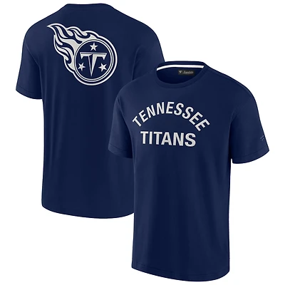 Unisex Fanatics  Navy Tennessee Titans Signature Elements T-Shirt