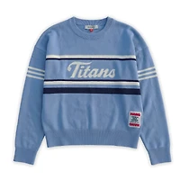 Unisex Light Blue HANG x Tennessee Titans Jacquard Knit Sweater