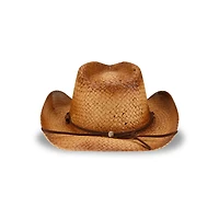 Unisex New Era Brown Tennessee Titans Dutton Curved Brim Straw Hat