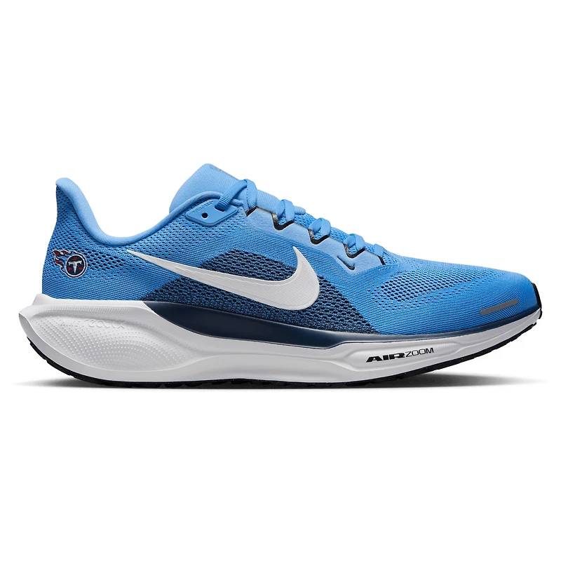Baskets unisexes Nike Air Zoom Pegasus 41 bleu clair des Titans du Tennessee