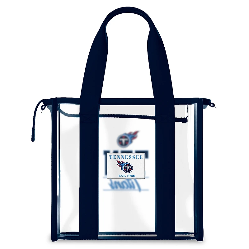 Sac fourre-tout Tennessee Titans Stadium WEAR by Erin Andrews avec bordure aux couleurs de l'équipe