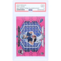 Will Levis Tennessee Titans 2023 Panini Mosaic Pink Flourescent Mosaic #ND-4 #2/10 PSA Authenticated 9 Rookie Card