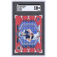 Will Levis Tennessee Titans 2023 Panini Mosaic Red Prizm #ND-4 SGC Authenticated 10 Rookie Card