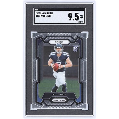 Will Levis Tennessee Titans 2023 Panini Prizm #397 SGC Authenticated 9.5 Rookie Card