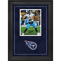 Photographie encadrée de luxe autographiée de Will Levis, Tennessee Titans, 20 x 25 cm, dans une pochette
