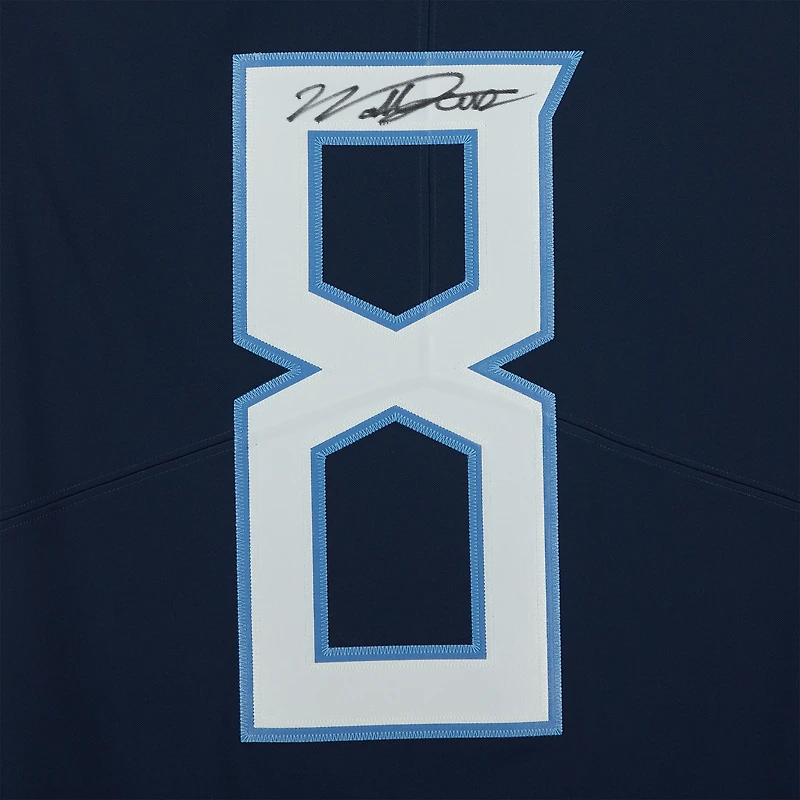 Will Levis Tennessee Titans Autographed Navy Nike Limited Jersey