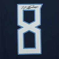 Will Levis Tennessee Titans Autographed Navy Nike Limited Jersey