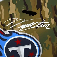 Will Levis Tennessee Titans Autographed Riddell Camo Speed Replica Helmet
