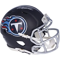 Will Levis Tennessee Titans Autographed Riddell Speed Mini Helmet