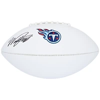 Will Levis Tennessee Titans Autographed White Panel Football