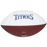 Will Levis Tennessee Titans Autographed White Panel Football
