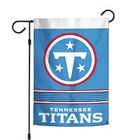 WinCraft Tennessee Titans  12" x 18" Stripes Double-Sided Garden Flag
