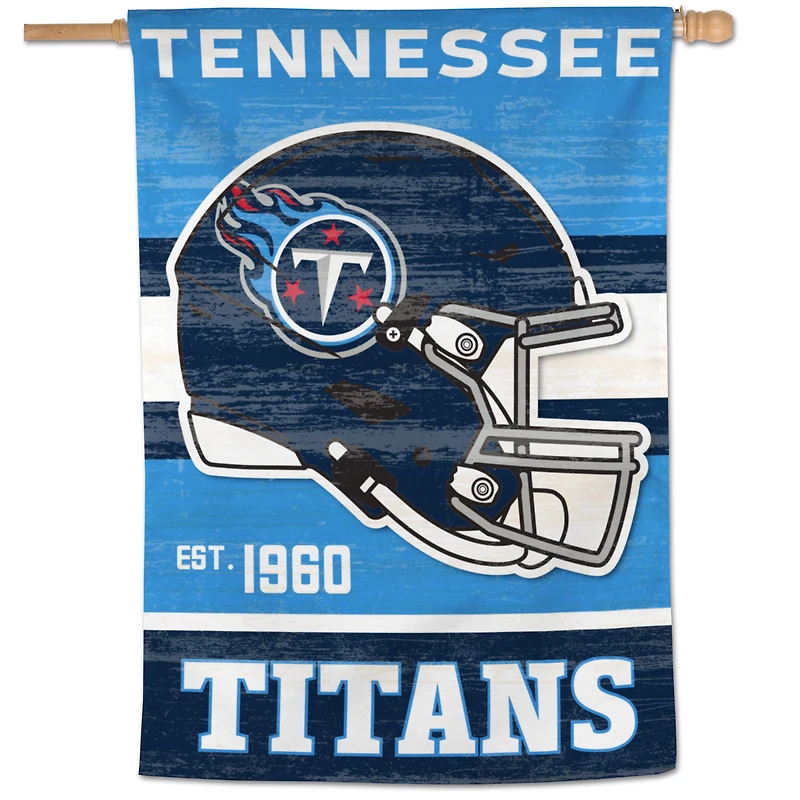 WinCraft Tennessee Titans 28" x 40" Retro Single-Sided Vertical Banner