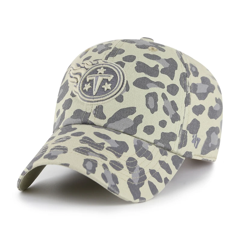Women's '47  Gray Tennessee Titans Bagheera Clean Up Adjustable Hat
