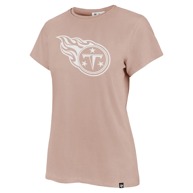 T-shirt rose clair Premier Frankie '47 pour femme des Tennessee Titans
