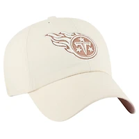 Women's '47  Natural Tennessee Titans Ballpark Cheer Clean Up Adjustable Hat
