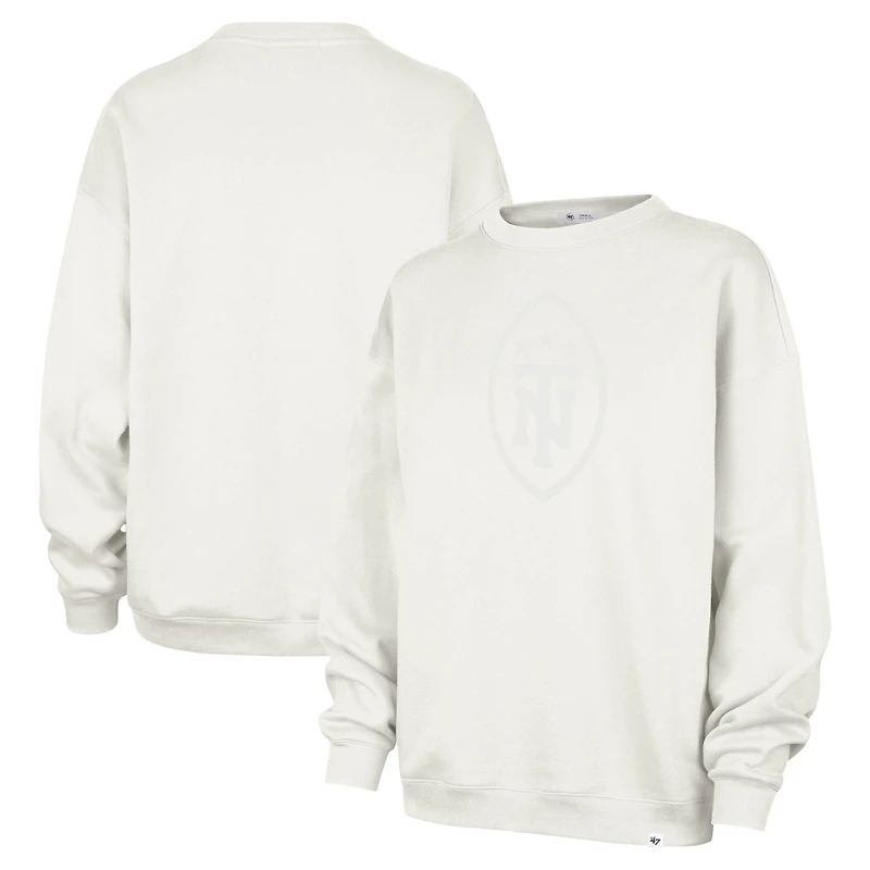 Women's '47 Stone Tennessee Titans Secondary Oversized Sweatshirt