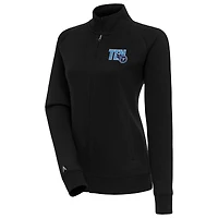 Veste zippée Victory noire Antigua pour femme des Titans du Tennessee