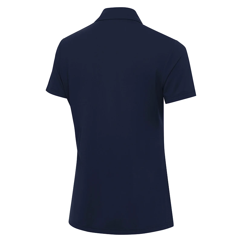 Polo à col en V Antigua Navy Tennessee Titans Era pour femme