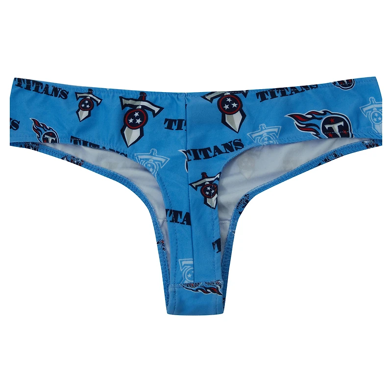 String Concepts Sport bleu clair à imprimé mosaïque des Titans du Tennessee pour femme