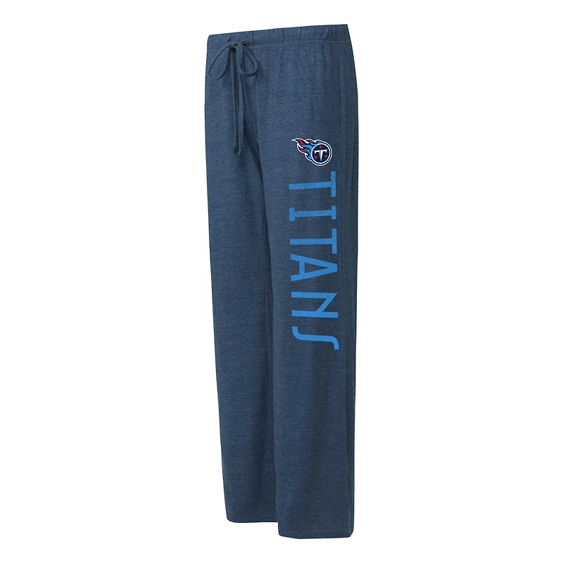 Ensemble débardeur et pantalon Concepts Sport pour femmes, bleu marine/charbon, Tennessee Titans