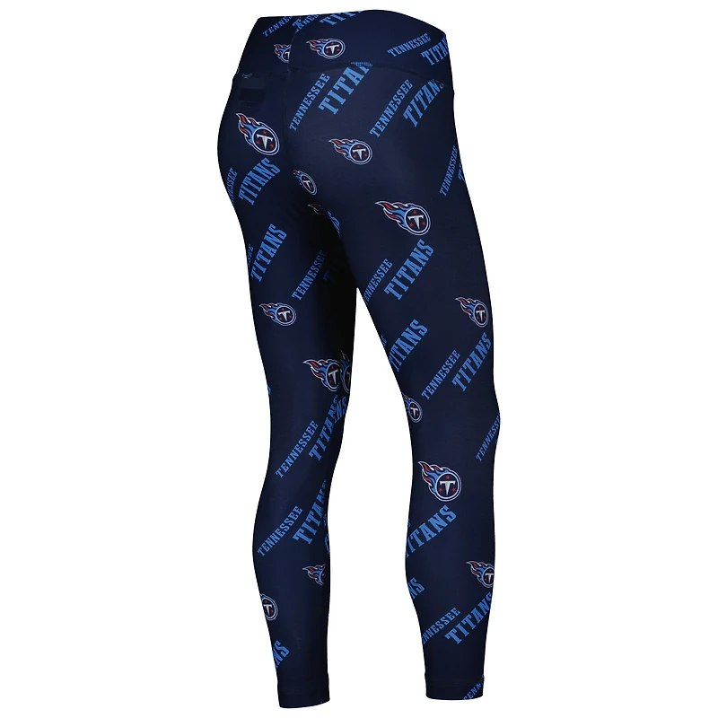 Concepts Sport - Tennessee Titans Breakthrough Allover Print Lounge Legging pour femme