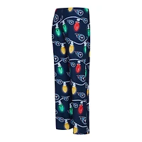 Women's Concepts Sport  Navy Tennessee Titans Garland Knit Raglan Long Sleeve Top & Pants Set