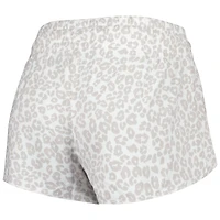 Women's Concepts Sport White/Cream Tennessee Titans Montana Knit Top & Shorts Sleep Set