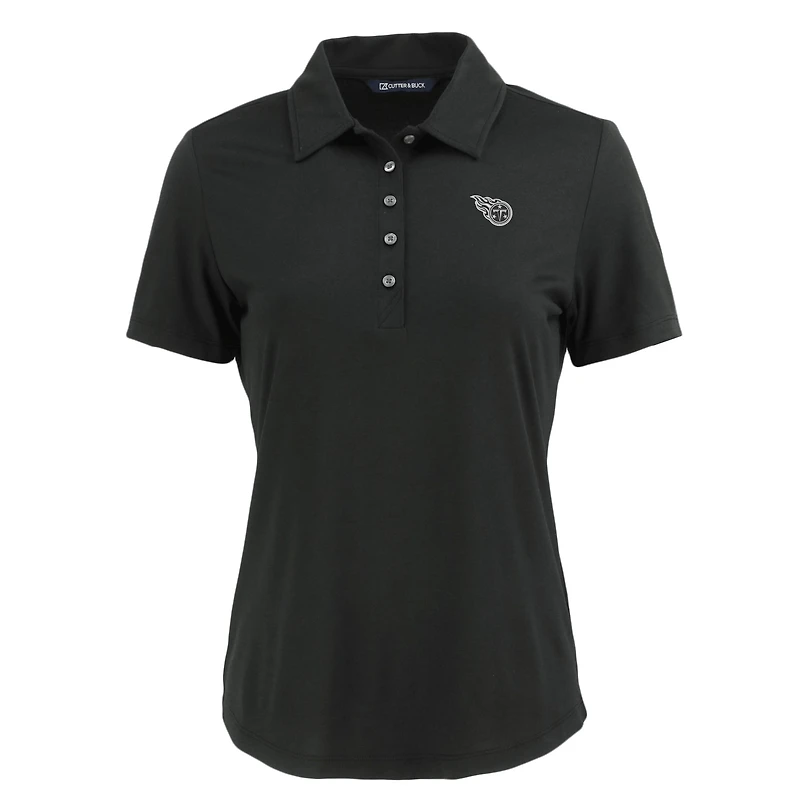 Polo éco-recyclé Coastline Epic Comfort pour femme, noir, des Titans du Tennessee