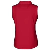Polo sans manches extensible Forge DryTec pour femme, Cutter & Buck Cardinal, Tennessee Titans