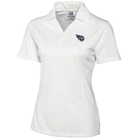 Polo DryTec Genre blanc pour femme Cutter & Buck des Tennessee Titans