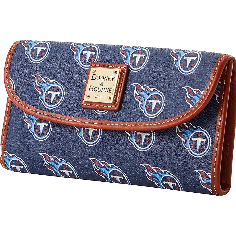 Pochette continentale couleur équipe Dooney & Bourke Tennessee Titans pour femmes