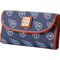 Pochette continentale couleur équipe Dooney & Bourke Tennessee Titans pour femmes