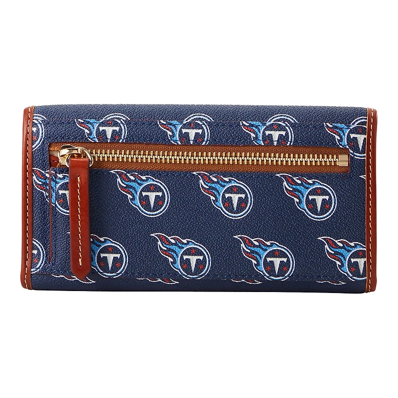 Pochette continentale couleur équipe Dooney & Bourke Tennessee Titans pour femmes